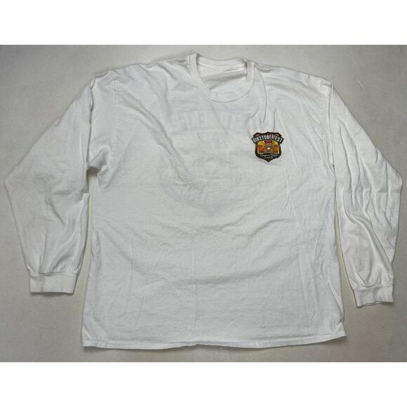 Biketoberfest Motorcycle 2018 Daytona Beach Florida T-shirt Men XXL Long Sleeve - Picture 4 of 8